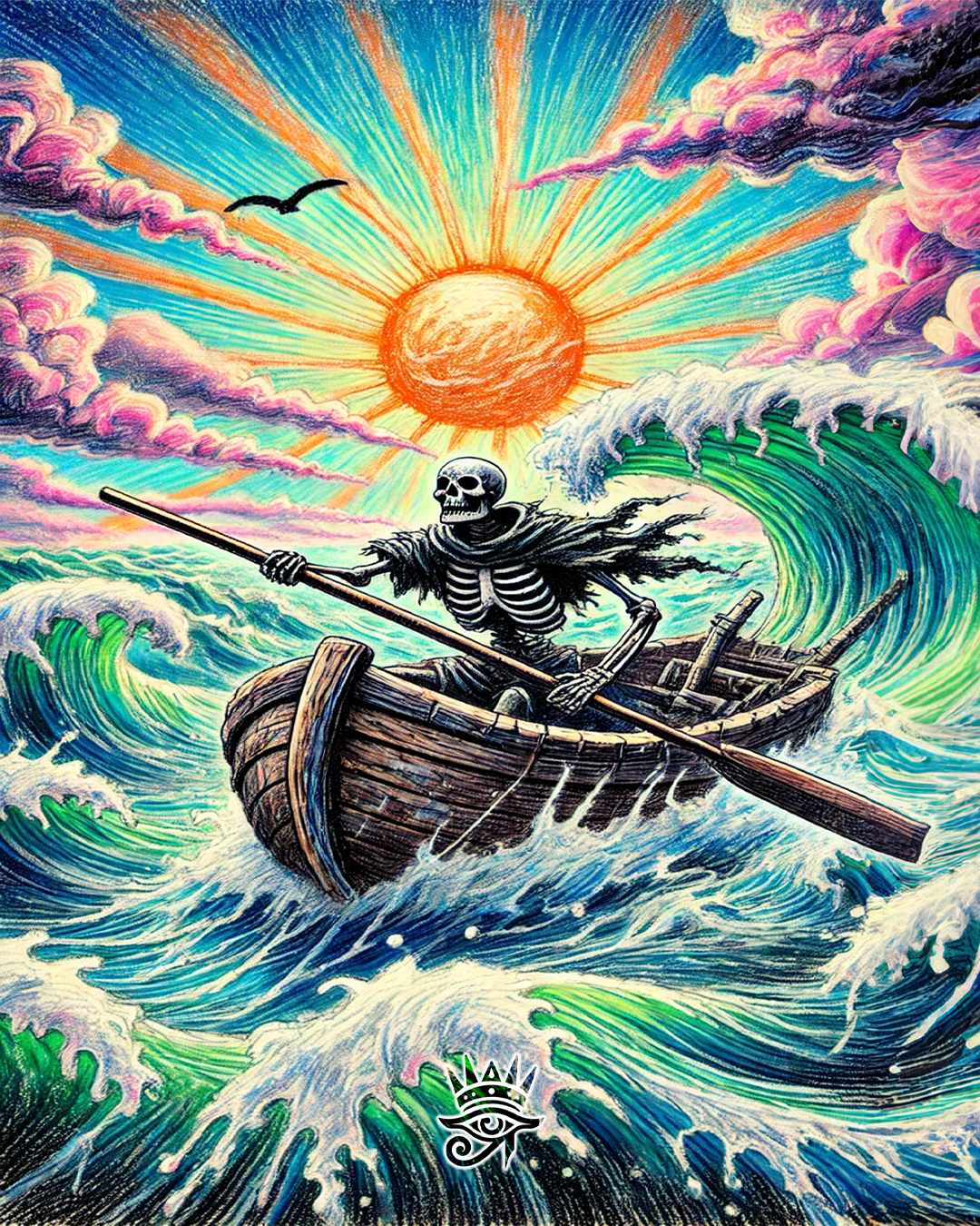 Ride The Wave - Print it yourself